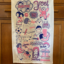 Doric Bairns tea towel