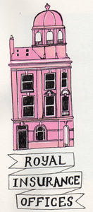 Original Drawings of buildings on Union Street, Aberdeen