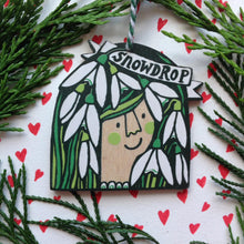 Snowdrop decoration