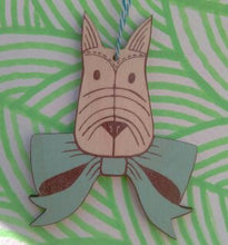 セール - スコッティ犬の木製装飾