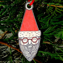 SALE - Santa Granddad wooden decoration