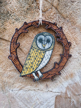 Barn Owl wooden decoration