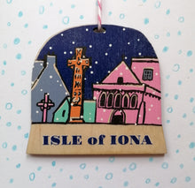 Isle of Iona snow globe decoration