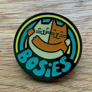 Bosies pin badge