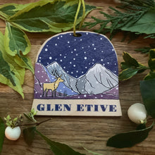 Glen Etive snow globe decoration