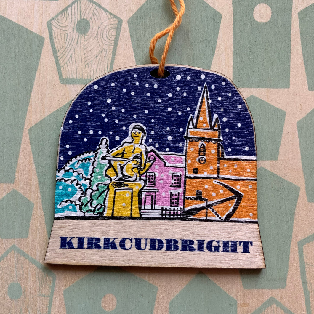 Kirkcudbright スノードーム装飾