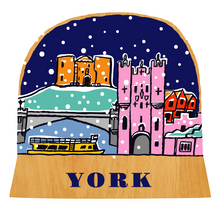 York snow globe decoration