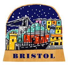Bristol snow globe decoration