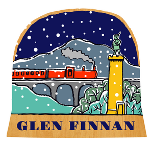 Glen Finnan snow globe decoration