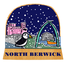 North Berwick snow globe decoration