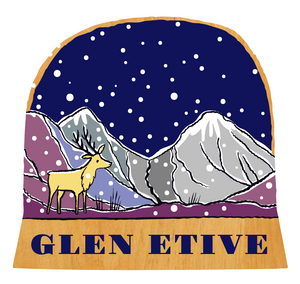 Glen Etive snow globe decoration