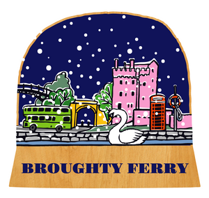 Broughty Ferry snow globe decoration